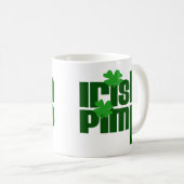 Irish Pimp grappig op patricks dag Koffiemok (Voorkant rechts)