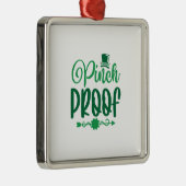 Irish Pinch Proof Metalen Ornament (Rechts)