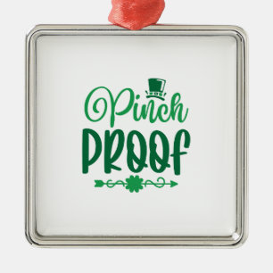 Irish Pinch Proof Metalen Ornament