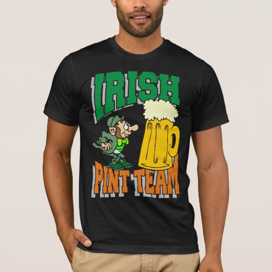 Irish Pint Team T-shirt (Voorkant)
