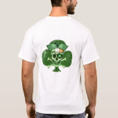Irish Pirate St. Patrick's Day T-Shirt (Achterkant)