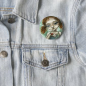 Irish Pixie Ronde Button 5,7 Cm (In situ)