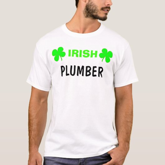 Irish Plumber T-Shirt (Voorkant)