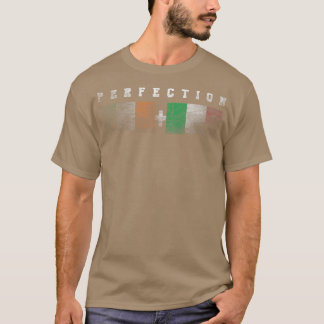Irish Plus Italy Perfection Heritage Flag St Pat T-shirt