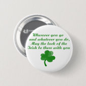 Irish Poem Button (Voorkant /achterkant)