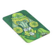 Irish Poodle ST. PATRICK DAG DOG MAGNET *Custom Magneet (Rechterzijde)