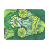 Irish Poodle ST. PATRICK DAG DOG MAGNET *Custom Magneet (Horizontaal)