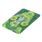 Irish Poodle ST. PATRICK DAG DOG MAGNET *Custom Magneet (Linkerzijde)