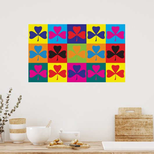 Irish Pop Art Poster (Keuken)