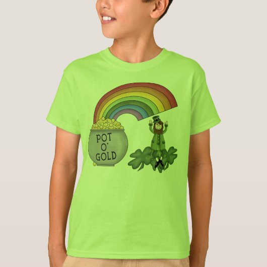 Irish Pot of Gold T-shirt (Voorkant)