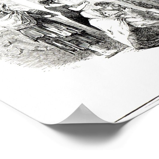 Irish Potato Famine, 1847 Poster (Hoek)