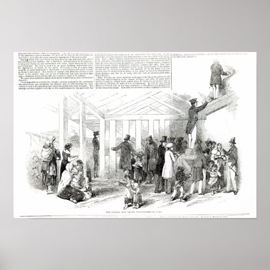 Irish Potato Famine, 1847 Poster (Voorkant)