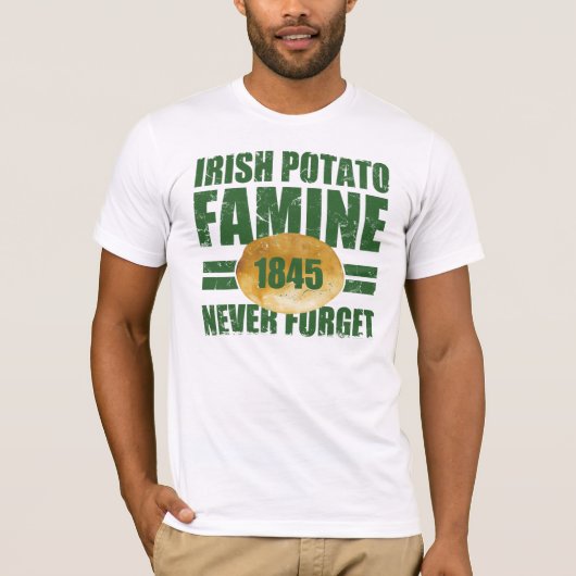 Irish Potato Famine T-shirt (Voorkant)