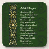 Irish Prayer, Circle me Lord, Bier Onderzetter (Voorkant)
