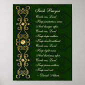 Irish Prayer, Circle me Lord, Poster (Voorkant)