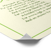 Irish Prayer Faux Poster (Hoek)