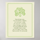 Irish Prayer Faux Poster (Voorkant)