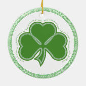 Irish Prayer Keramisch Ornament (Achterkant)