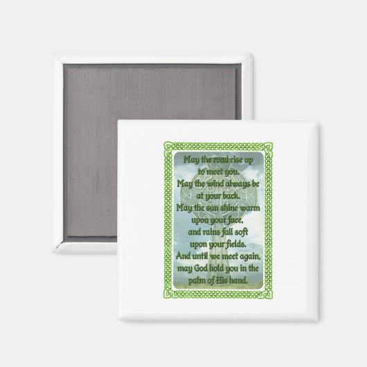 Irish Prayer Magneet (Voorkant / Achterkant)