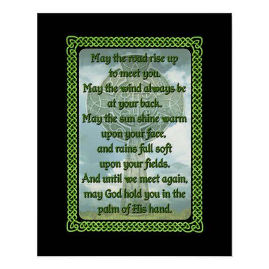 Irish Prayer Perfect Poster (Voorkant)