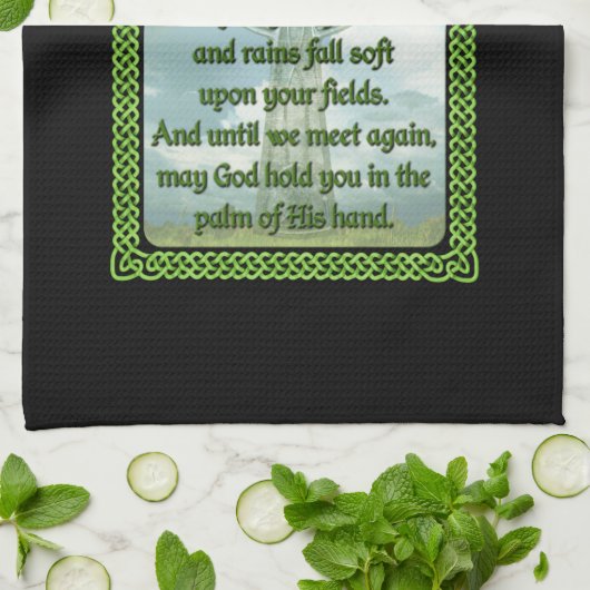 Irish Prayer Theedoek (Gevouwen)