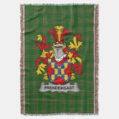 Irish Prendergast Wapen Familie Crest Irela Deken (Voorkant Verticaal)