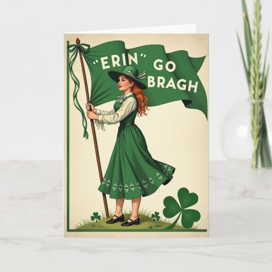 Irish Pride Celebration Card Kaart (Voorkant)