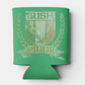 Irish Pride Crest Blikjeskoeler (Achterkant)