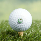 Irish Pride golfballen - Shamrock vlag ontwerp (Insitu Shirt)