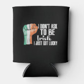 Irish Pride Ierland Vlag Grown Irish Roots Irish Blikjeskoeler (Voorkant)