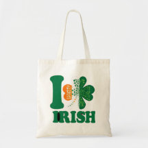 Irish Pride Shamrock Canvas tas | St. Patrick's Da