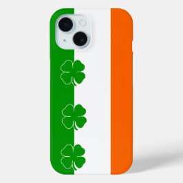 [Irish Pride] Shamrock Flag iPhone 15 Case