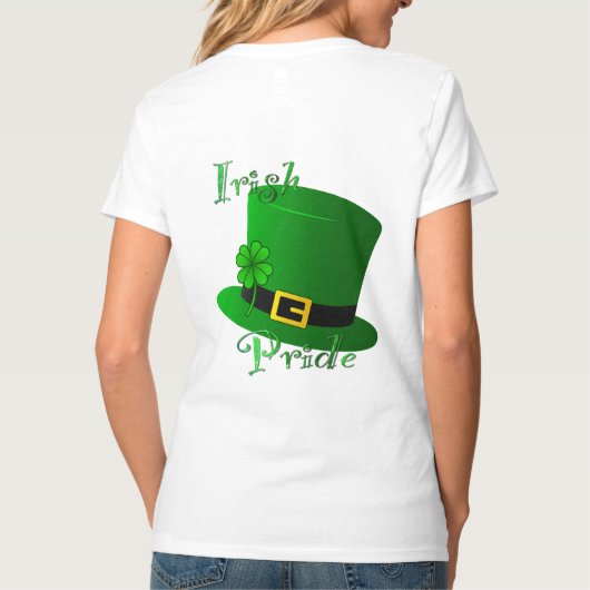 Irish Pride St Patrick's Day T-shirt (Achterkant)