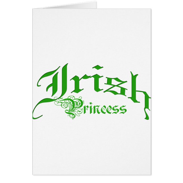 Irish Princess (Voorkant)