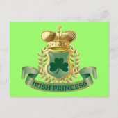 Irish Princess Briefkaart (Voorkant)