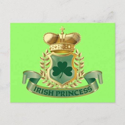 Irish Princess Briefkaart (Voorkant)