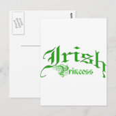 Irish Princess Briefkaart (Voorkant / Achterkant)