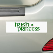 Irish Princess Bumpersticker (Op auto)