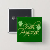 Irish Princess Button (Voorkant /achterkant)