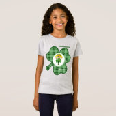 Irish Princess | Douanenaam St. Patrick's Day T-shirt (Voorkant volledig)