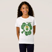 Irish Princess | Douanenaam St. Patrick's Day T-shirt (Voorkant volledig)