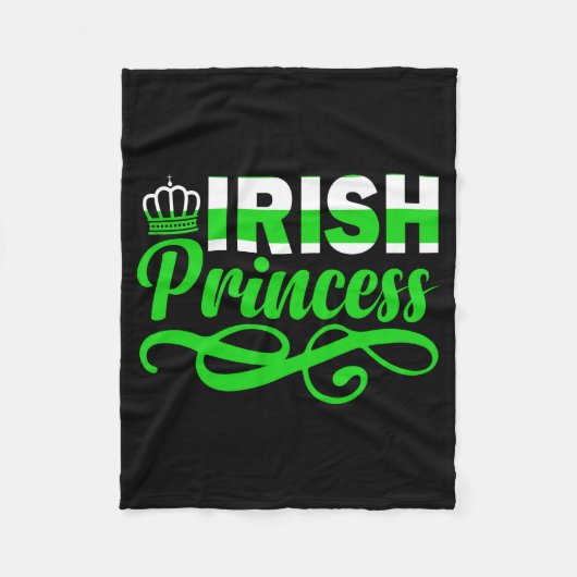 Irish Princess Fleece Deken (Voorkant)