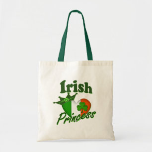 Irish Princess Heritage Heart Tote Bag