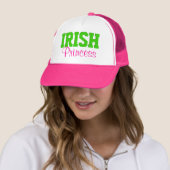 Irish Princess Hot Pink/Green Trucker Pet (In situ)