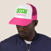Irish Princess Hot Pink/Green Trucker Pet (In situ)