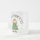 Irish Princess Redhead Matglas Koffiemok (Voorkant links)