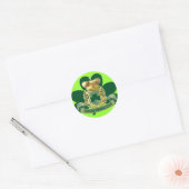 Irish Princess Ronde Sticker (Envelop)