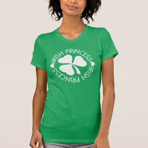 Irish Princess St Patricks Day Shamrock T-shirt