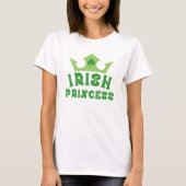 Irish Princess St. Patrick's Day T-Shirt (Voorkant)