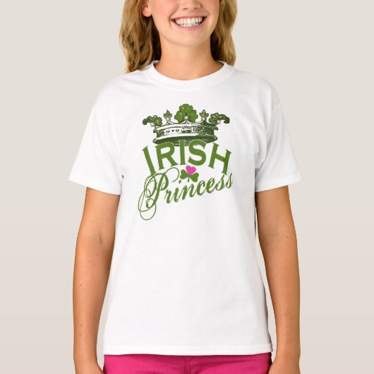 Irish Princess St Patricks Day t-shirts (Voorkant)